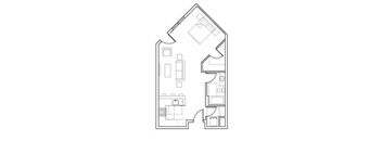 Sweetbriar Apartments in Seattle, Washington S4 Floor Plan