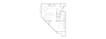 Sweetbriar Apartments in Seattle, Washington A2 Floor Plan