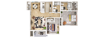 The Goat C1 3D Floor Plan