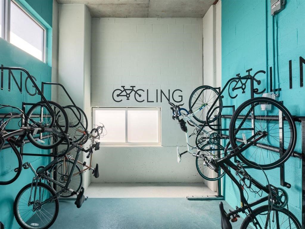 Lyra on McKinney Bike Storage Room