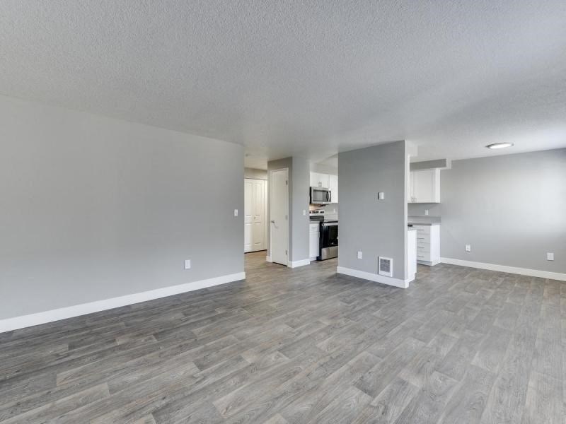 The Acres Living Room and Kitchen