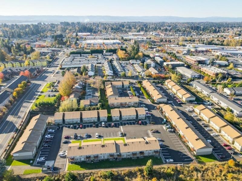The Acres Aerial View of Property