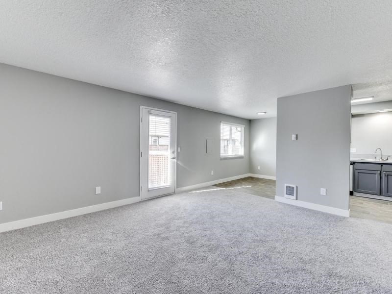 The Acres Living Room and Kitchen