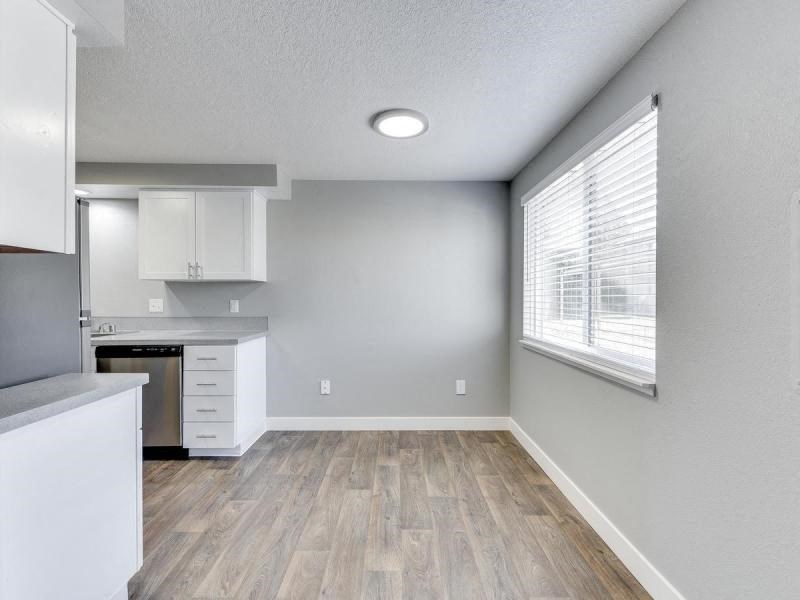 The Acres Model Kitchen and Dining Area
