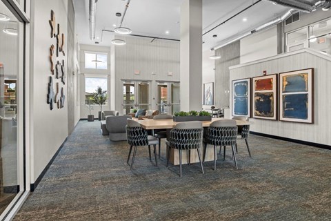 The Annex of Bozeman Apartments in Bozeman, Montana Clubhouse Lounge