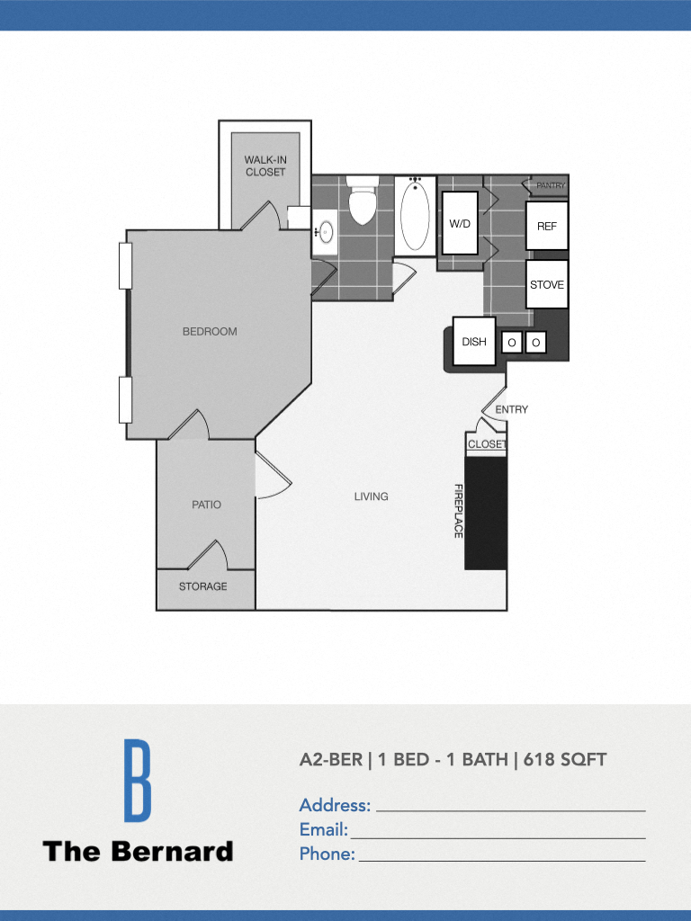 The Bernard A2 Floor Plan