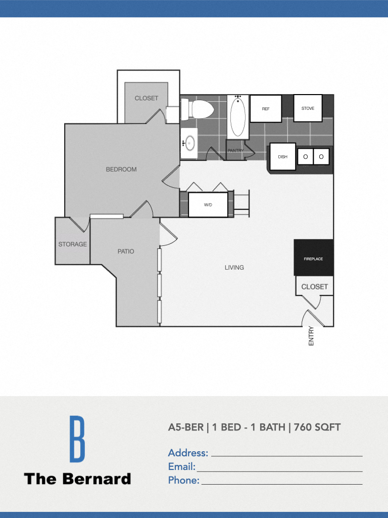 The Bernard A5 Floor Plan