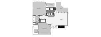 The Blake B1 Floor Plan
