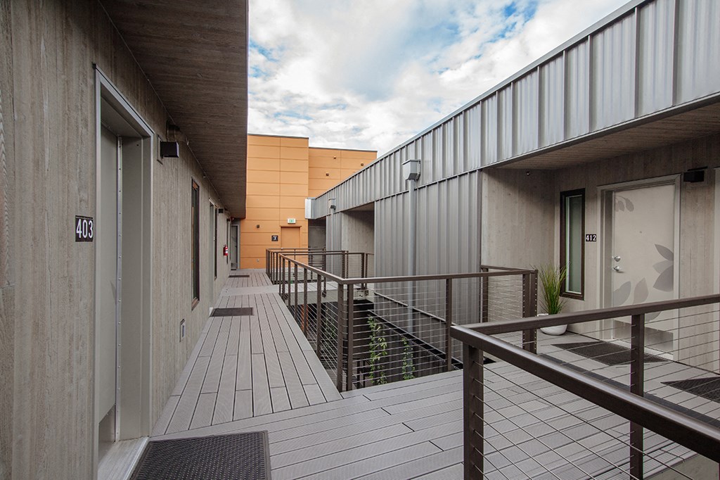 The Bridgetown Apartment Entry