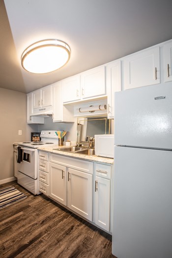 The Broadmoor kitchen with refrigerator The Broadmoor kitchen with refrigerator - Photo Gallery 2