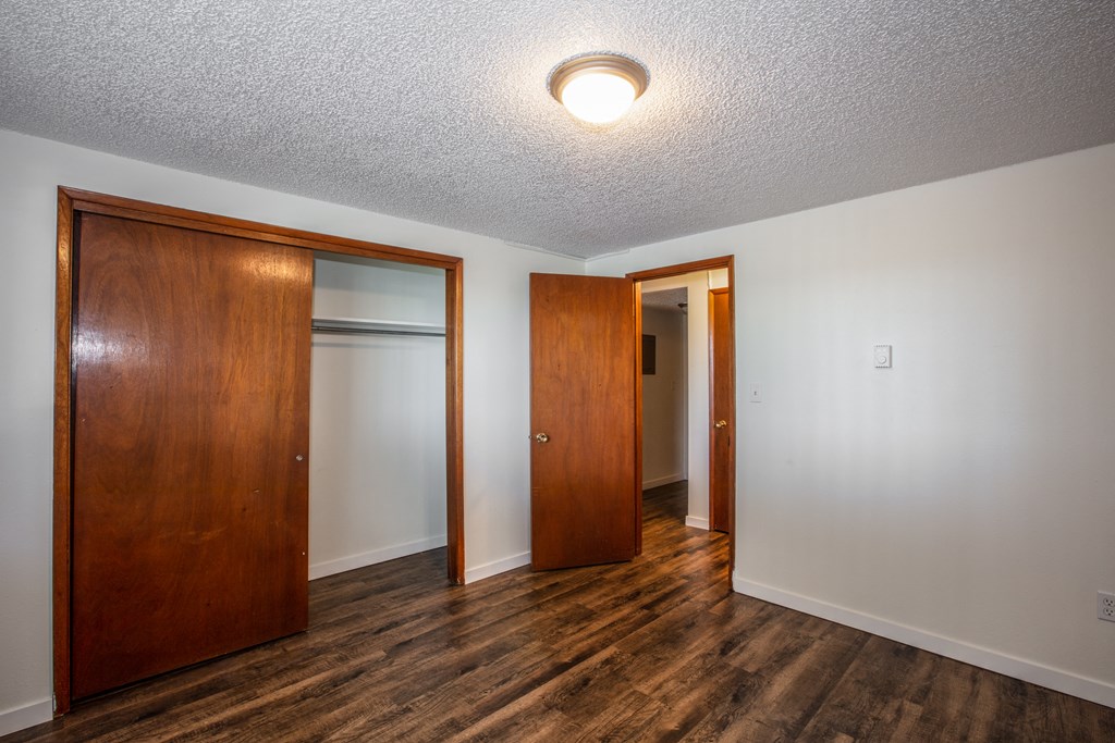 The Broadmoor bedroom shot of closet