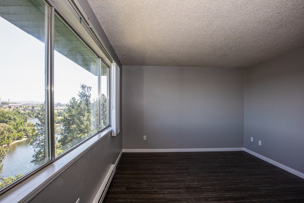 The Broadmoor bedroom with window view
