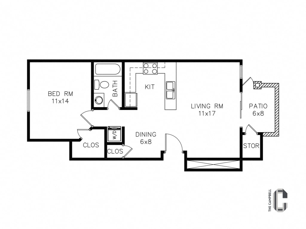 The Campbell A1 Floor Plan