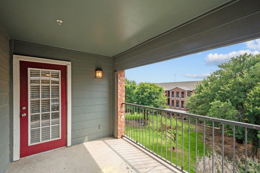 The Camilla Apartments in Mesquite, Texas Private Balcony