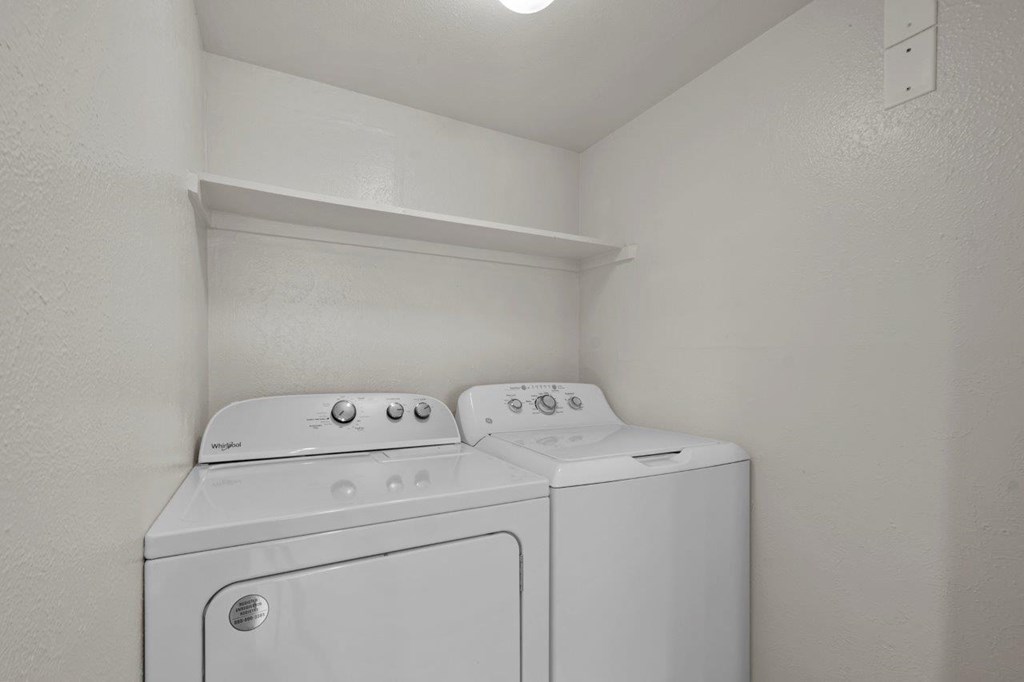 The Camilla Apartments in Mesquite, Texas Laundry Closet