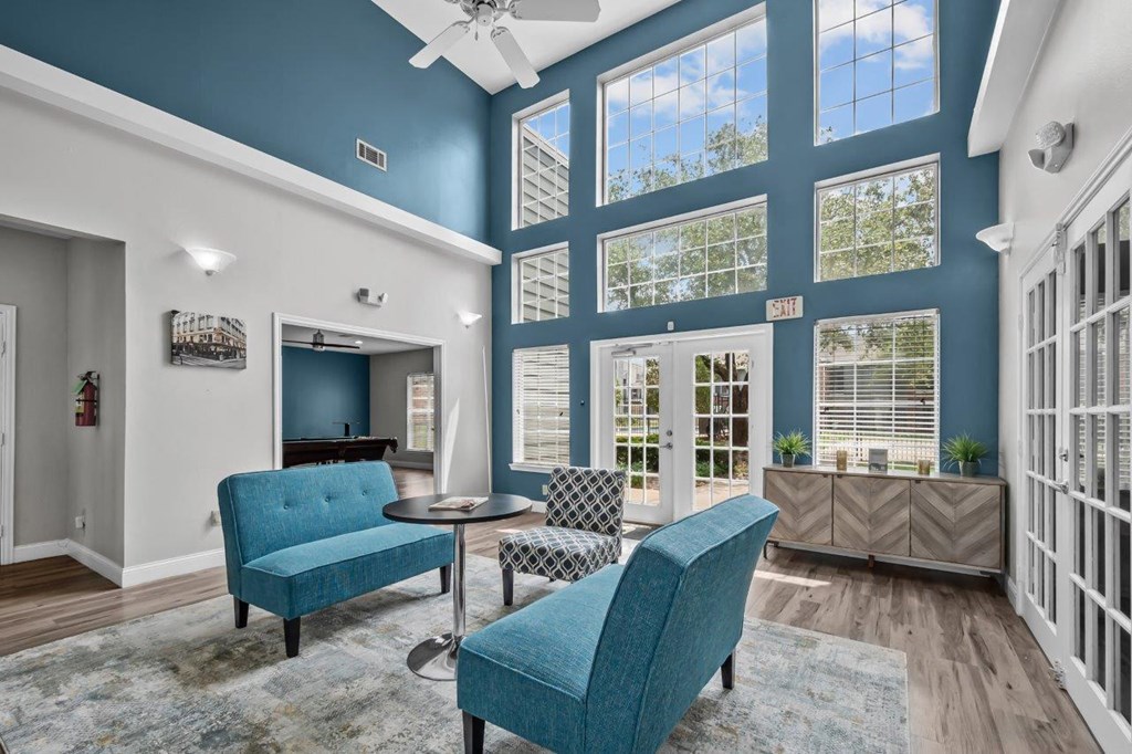 The Camilla Apartments in Mesquite, Texas Clubhouse Lounge