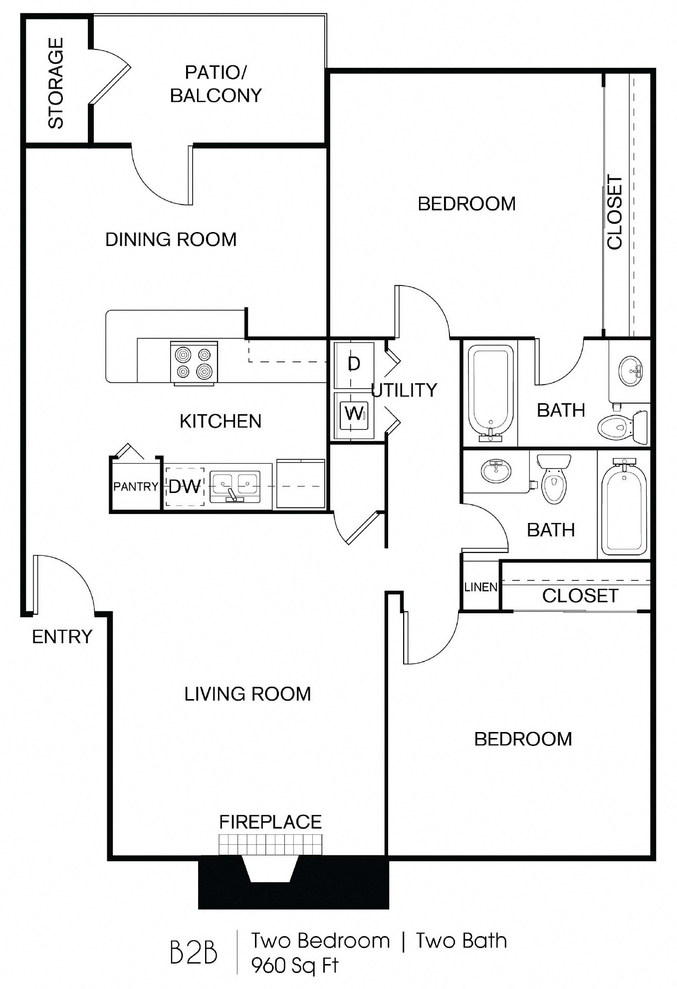 The Camilla B2 Floor Plan