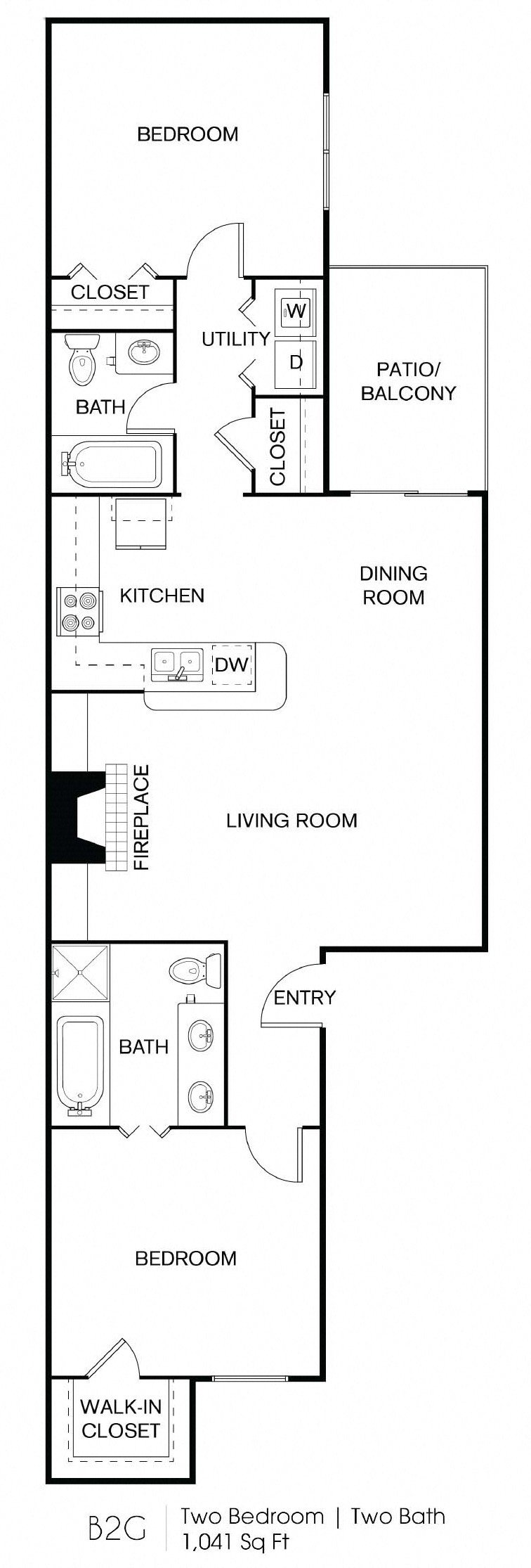 The Camilla B6 Floor Plan