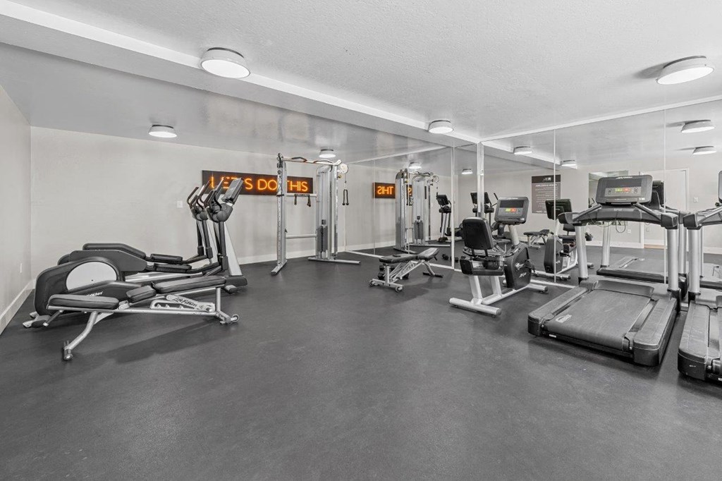 The Crest Pleasant Hill Apartments in California Fitness Center