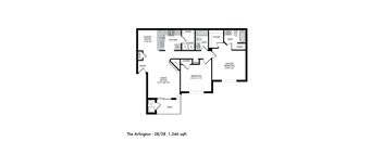 The Crossings at Chapel Hill Arlington Floor Plan
