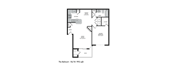 The Crossings at Chapel Hill Belmont Floor Plan