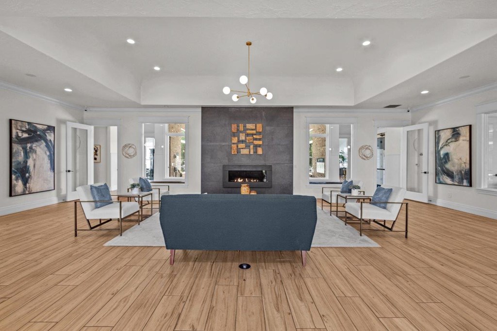 The Crossings at Chapel Hill Apartments in Pasco, Washington Clubhouse Lounge