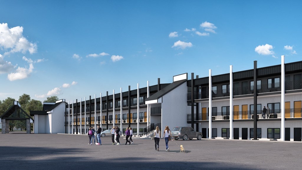 The Empire Exterior Rendering