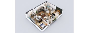 The Fifty Five Fifty B10 Floor Plan
