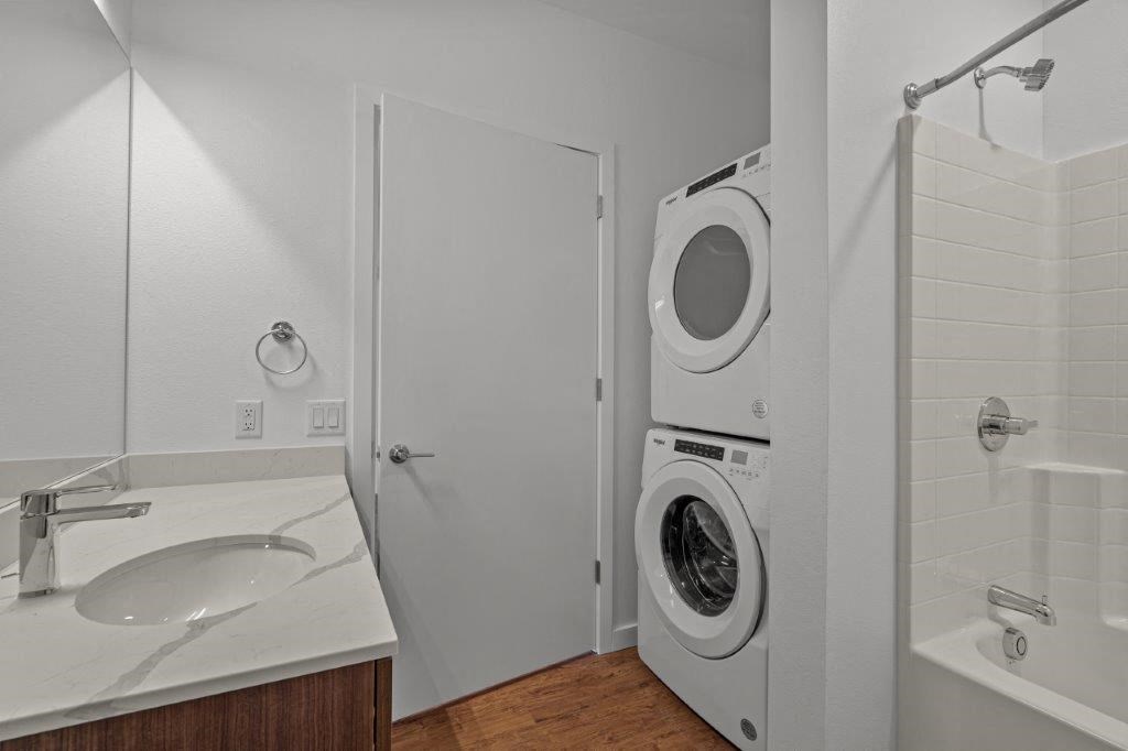 Laundry in Bathroom