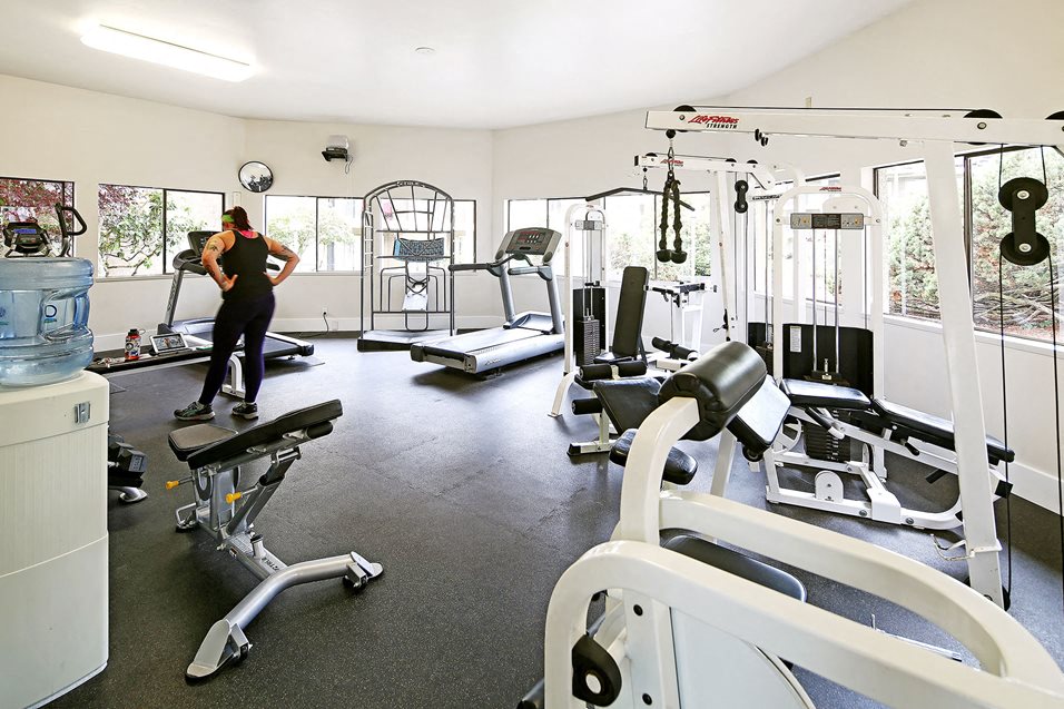 The Galleria Apartment Homes Fitness Center Equipment