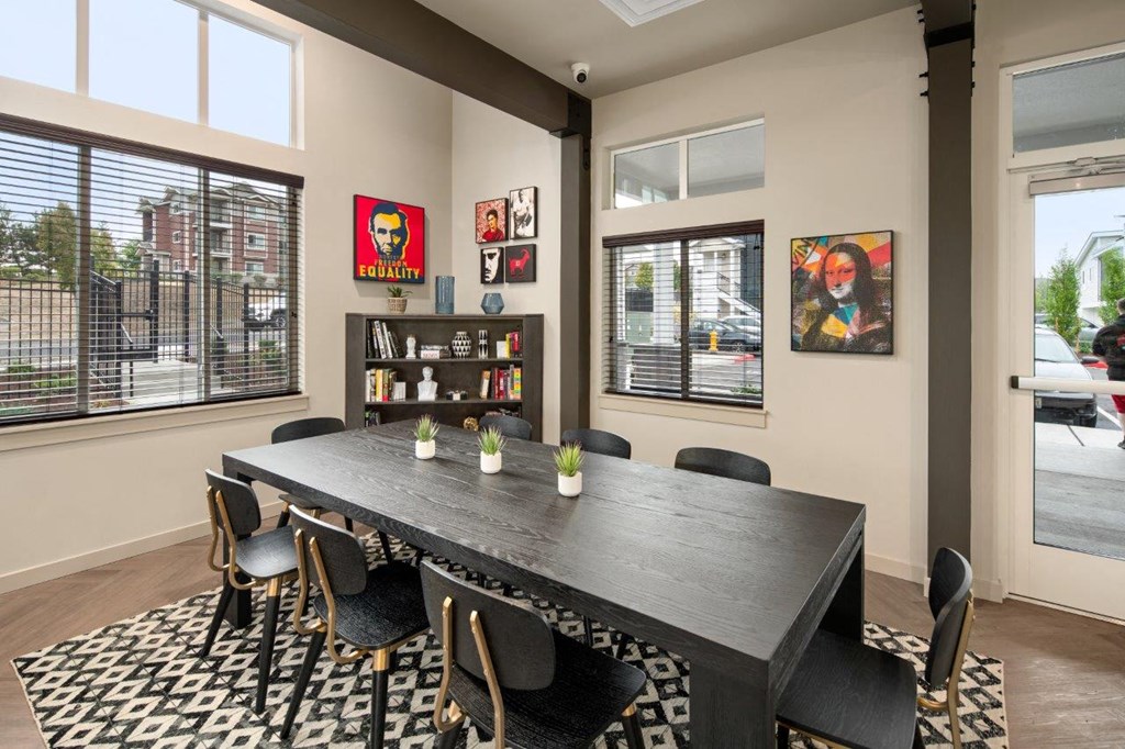 The Goat Clubhouse Lounge with Dining Table