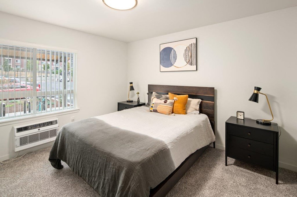 The Goat at Broadmoor in Pasco, Washington Model Bedroom