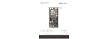 The Hemlock Studio 5A-5C Floor Plan