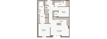 The Hudson Apple Floor Plan