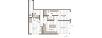 The Hudson Gotham Floor Plan
