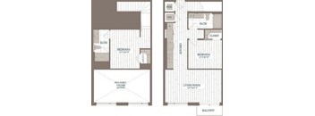 The Hudson Rockefeller Floor Plan