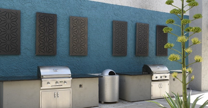 The Icon on Central Apartments in Phoenix, Arizona BBQ Area