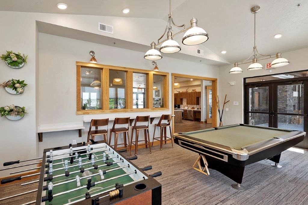 The Lakes at Eagle Clubhouse with Games