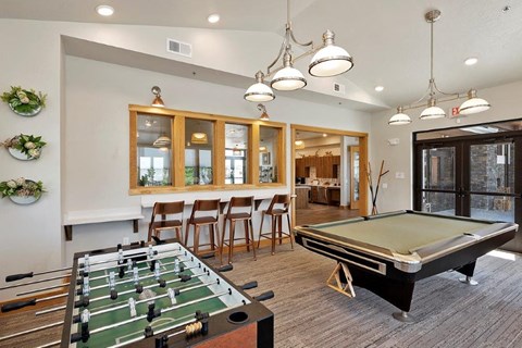 The Lakes at Eagle Clubhouse with Games