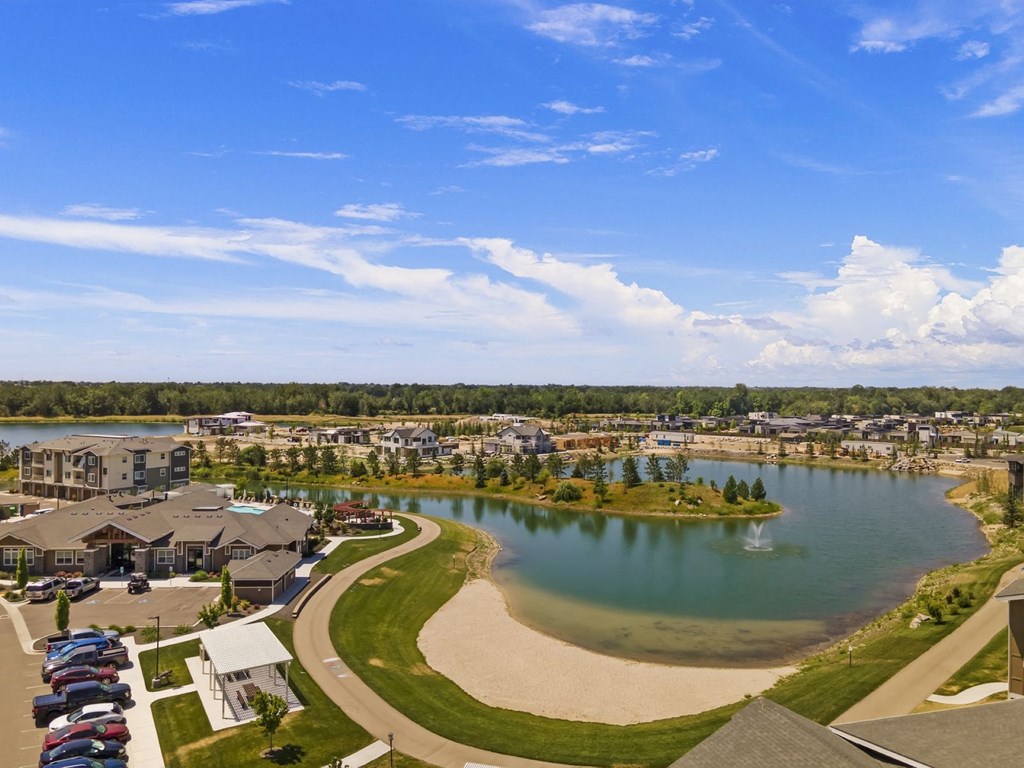 The Lakes at Eagle Aerial View of Property