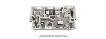 The Lakes at Eagle 2x2 G Floor Plan