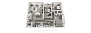 The Lakes at Eagle 3x2 A Floor Plan
