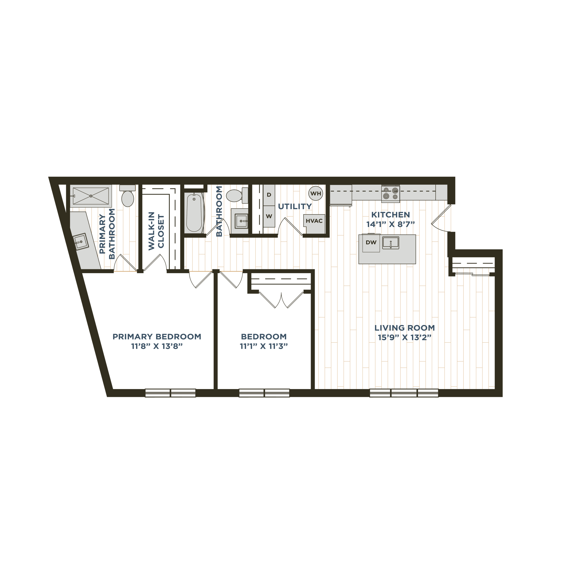 The Legend at Beards Hill B3 Floor Plan
