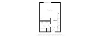 The Line 2D Floor Plan - Studio C