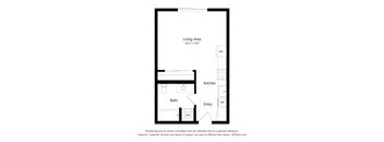 The Line 2D Floor Plan - Studio D