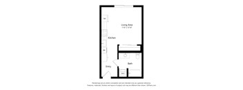 The Line 2D Floor Plan - Studio E
