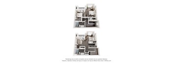 Meadowlark at Fairview Apartments in Fairview, Oregon Two Bedroom Floor Plan