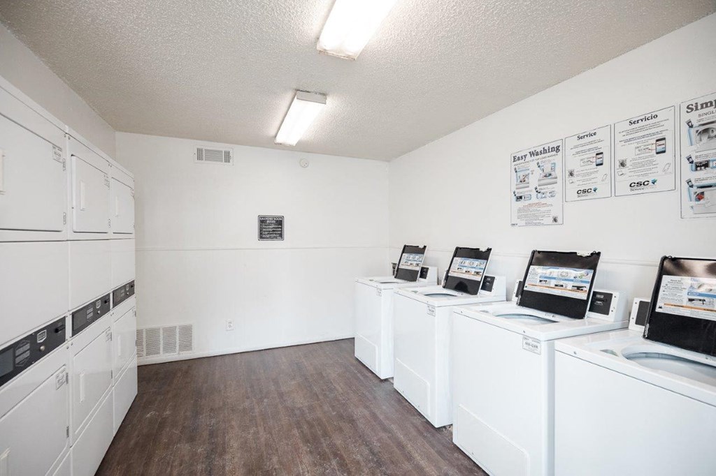 The Monet Apartments in Dallas, Texas Clubhouse Laundry Facility