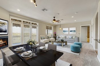 The Overlook at Westover Hills Dining Area and Living Room - Photo Gallery 5