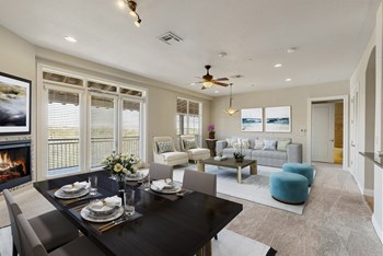 The Overlook at Westover Hills Dining Area and Living Room The Overlook at Westover Hills Dining Area and Living Room - Photo Gallery 5